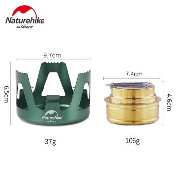 Naturehike LT01 Taşınabilir Alkol Ocağı | Kamp Ocağı