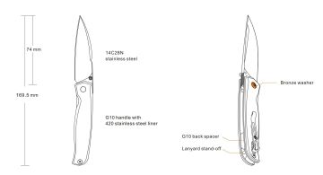 RUIKE P661-B ÇAKI