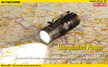 NITECORE EC11 900 LUMEN EL FENERI