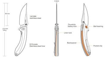 RUIKE P155-B ÇAKI