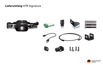 LED LENSER H7R SIGNATURE Kafa Feneri