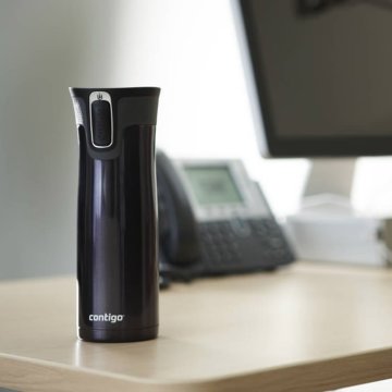 Contigo Westloop Matte Black 470 ml Mug Termos Bardak