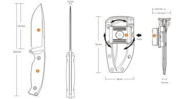 RUIKE F118-B BIÇAK