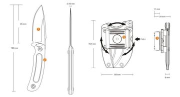 RUIKE F815-B ÇAKI