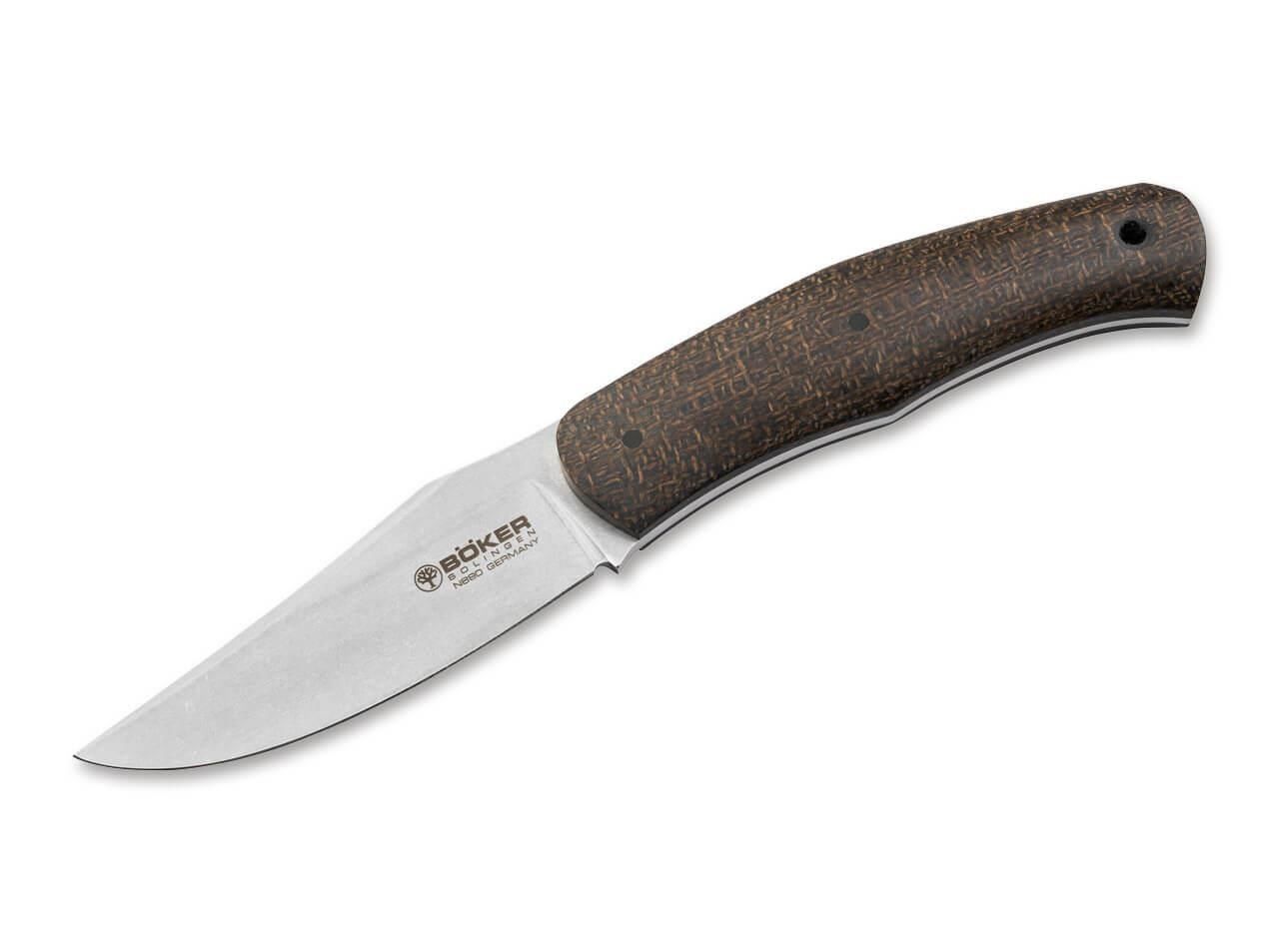 Böker Manufaktur Boxer Fixed Micarta Green Bıçak