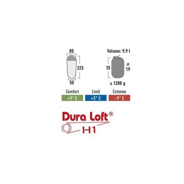 High Peak Lite Pak 1200 -9°C Uyku Tulumu