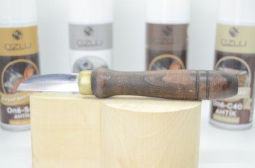 Ozul Knives Ahşap Kuksa Kaşık Oyma Bıçağı Küt