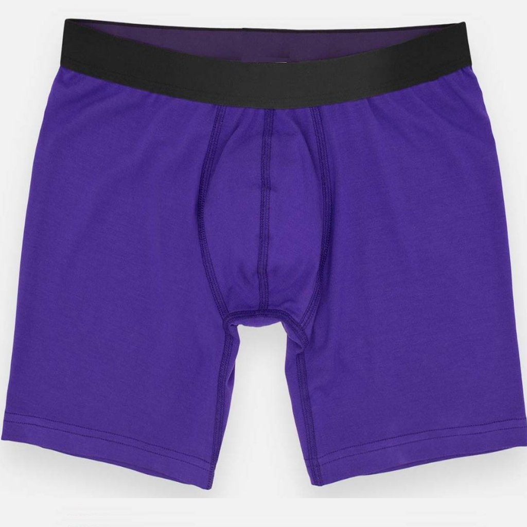 ThermoExtreme  %92 Modal AntiBakteriyel Erkek Mor Boxer