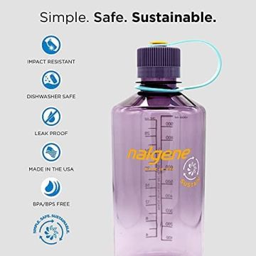 Nalgene 32oz NM Clear Sustain Suluk