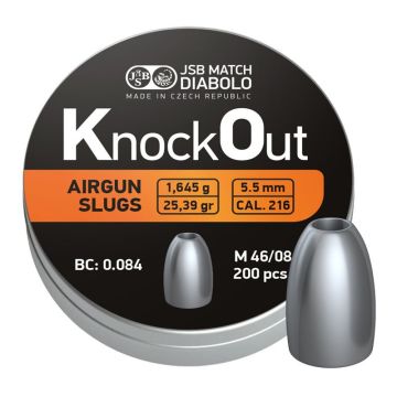 JSB DIABOLO KNOCKOUT 5.5 MM HAVALI SACMA (CAL216)