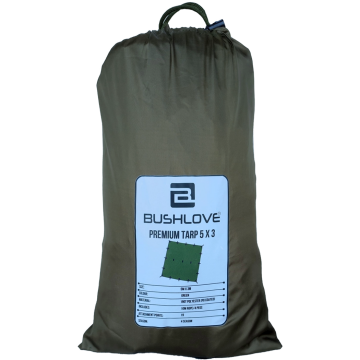 Bushlove Bushcraft Premium 4 Mevsim Tarp Tente 5m*3m