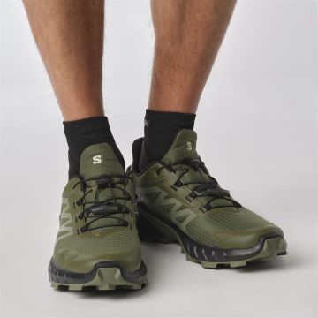 Salomon Supercross 4 Erkek Patika Outdoor Koşu Ayakkabısı - Olive L47205100