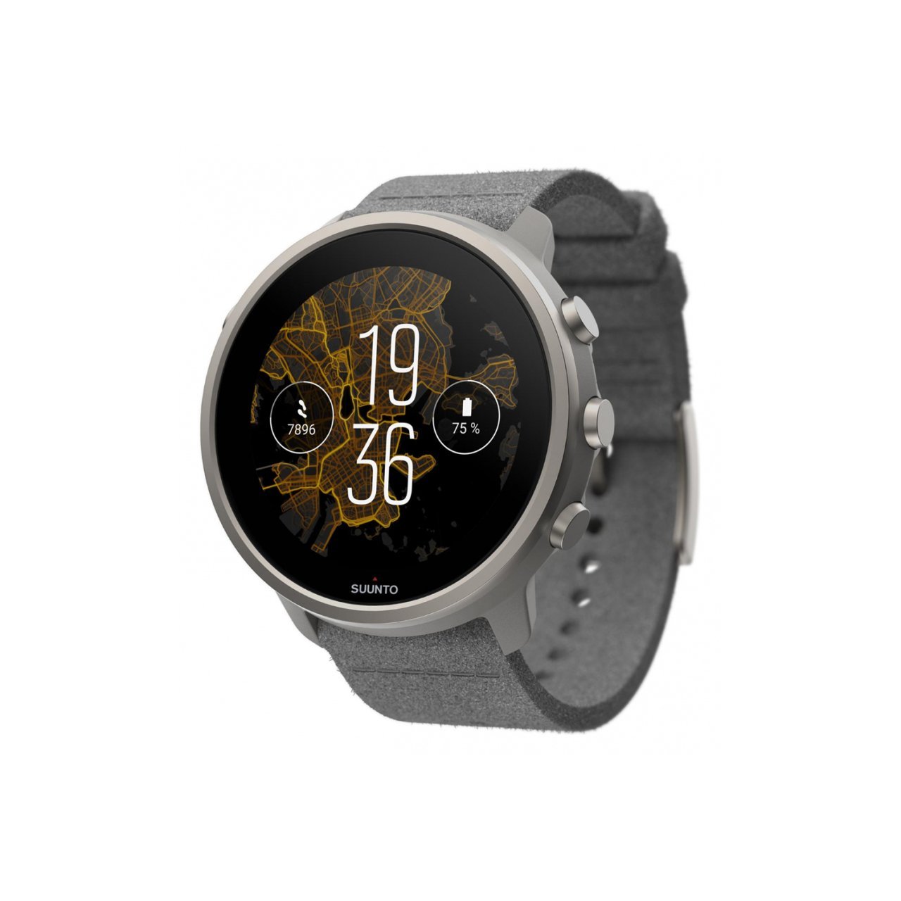 Suunto 7 Stone Gray Titanium Gri Akıllı Saat  SS050567000-GYB