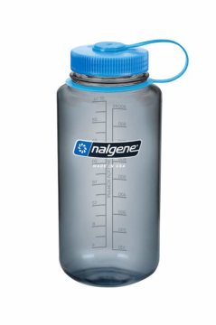 Nalgene 32oz WM Gray / Blue Cap Tritan Suluk