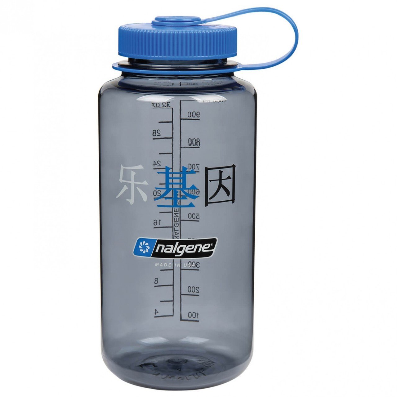 Nalgene 32oz WM Chinese Grey Logo Tritan Suluk