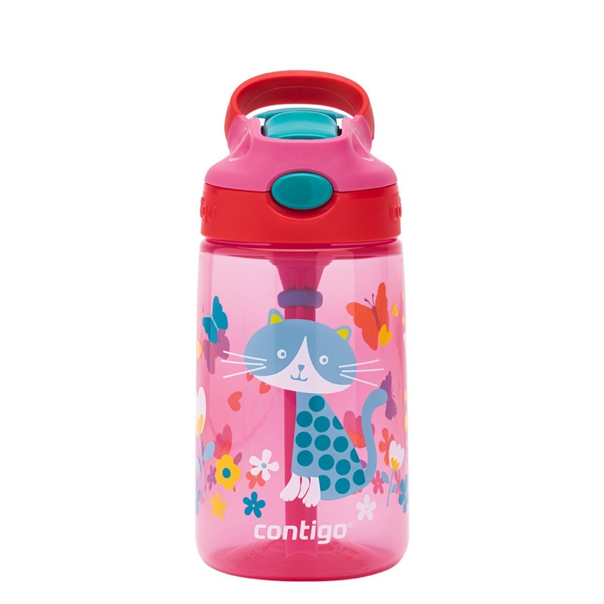 Contigo Gizmo Flip Tek El Bas İç Emzikli Çocuk Su Matarası 420ml 2116113