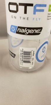 Nalgene OTF Clear / Fire Red Cap Tritan Suluk