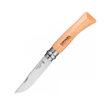 Opinel Inox 7 No Kayın Saplı Paslanmaz Çelik Çakı