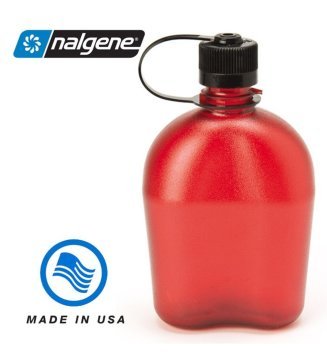 Nalgene Oasis Red / Black Cap Tritan Suluk