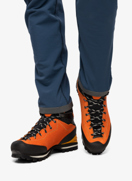 Garmont Italy Ascent Goretex Vibram Taban Kadın Bot Yarı Otomatik Krampon Uyumlu Orange