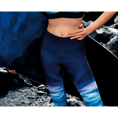 ThermoExtreme Big Cliff OceanBlue Bayan Spor, Fitness, Yoga Tayt