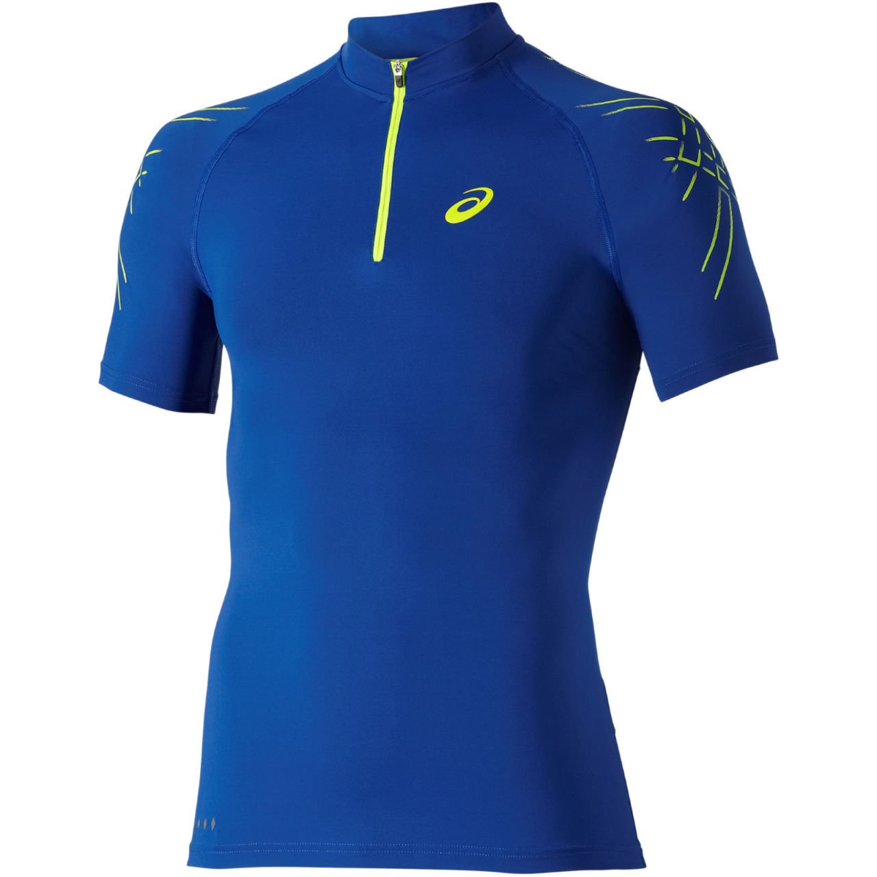 Asics MotionMuscle Fitness Koşu Outdoor Lacivert Body Tişört