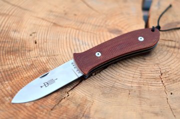 Ka-Bar Micarta Dozier Design Folding Çakı