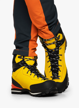 Garmont Italy Ascent Goretex Vibram Taban Bot Yarı Otomatik Krampon Uyumlu Yellow