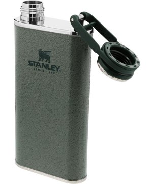 Stanley Klasik Paslanmaz Çelik Cep Matarası 0.23 Lt- Yeşil