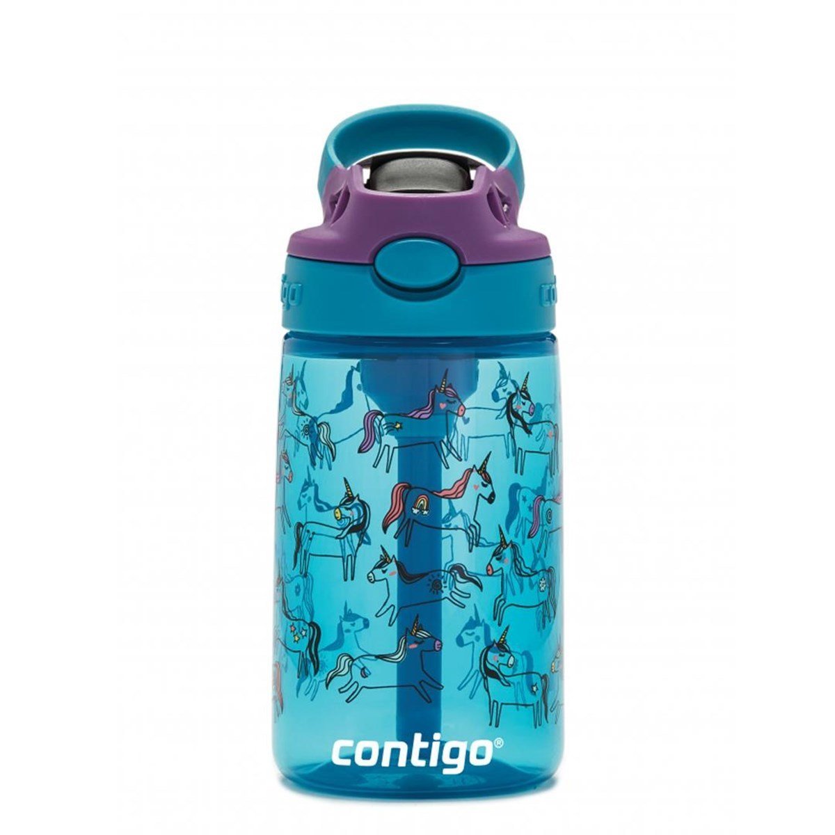 Contigo Gizmo Flip Tek El Bas İç Emzikli Çocuk Su Matarası 420ml 2127477