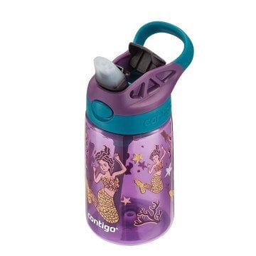 Contigo Gizmo Flip Tek El Bas İç Emzikli Çocuk Su Matarası Deniz Kızı 420ml 2127478