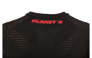 ThermoExtreme Planet X 365  Performans Siyah Kısa kollu Termal İçlik