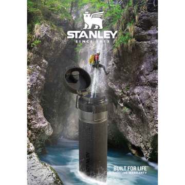 Stanley The Quick Flip Paslanmaz Çelik Termos 0.70 LT Füme