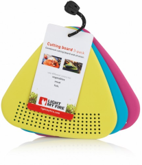 Light My Fire® Cuttingboard 3'lü Delikli Kesme Tahtası