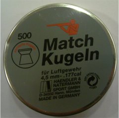 H&N MATCH  KUGELN 4.5 CAL HAVALI TÜFEK SAÇMASI