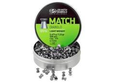 JSB MATCH DIABOLO LIGHT WEIGHT 4.5 MM HAVALI SACMA