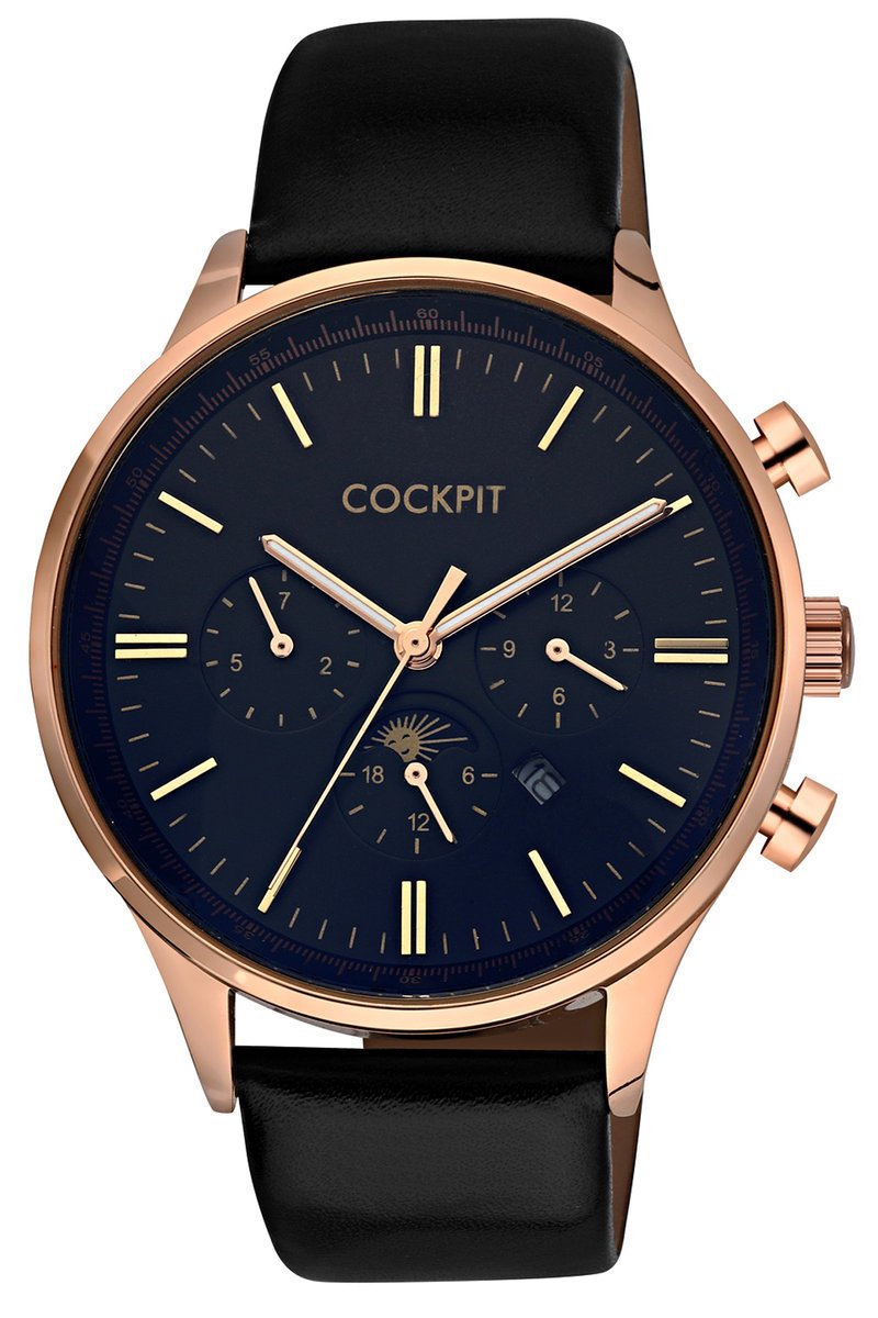 COCKPİT CK-9117BK ERKEK KOL SAATİ