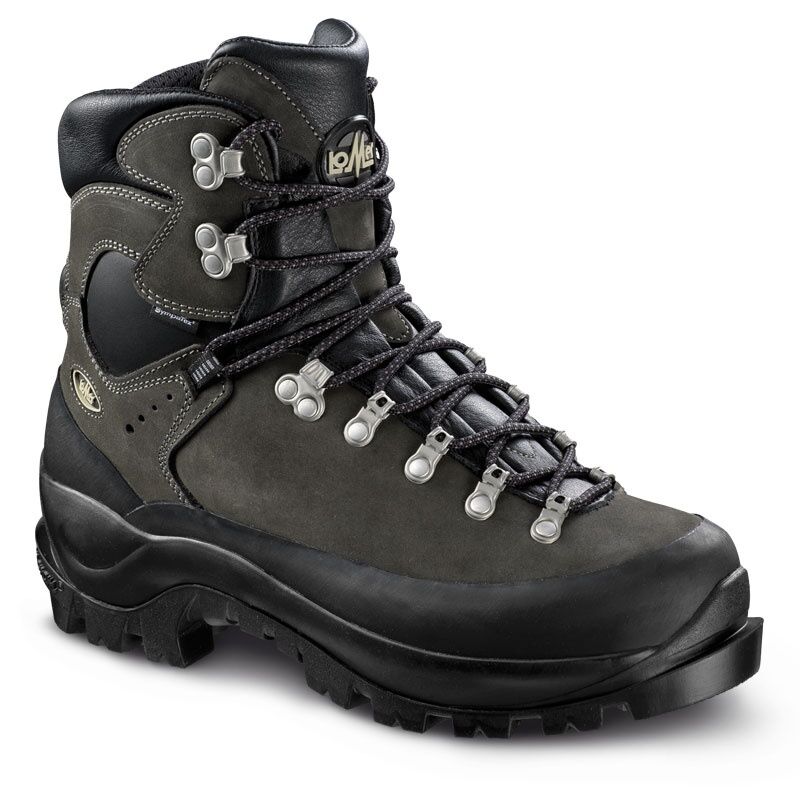 Lomer Italy Everest STX Waterproof Vibram 2,8 mm Deri Erkek Bot Antra (Otomatik Krampon Uyumlu)