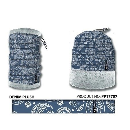 Parrot & Pirate PP17707 Denim Plush Bandana