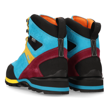 Lomer Italy Badia II High MTX Suede Waterproof Vibram Süet Deri Bot Soleil/Turquois (Yarı Otomatik Krampon Uyumlu)