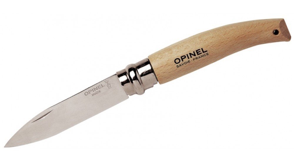 OPINEL INOX KAYIN SAPLI  8 NO BAG CAKISI (133080)