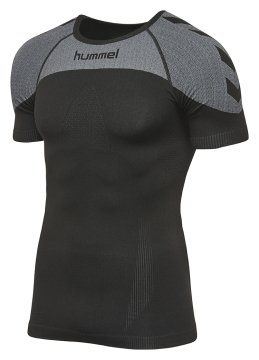 ThermoExtreme ProDryFit Bay Bayan Fitness Tişört Kısa Kol Siyah Gri