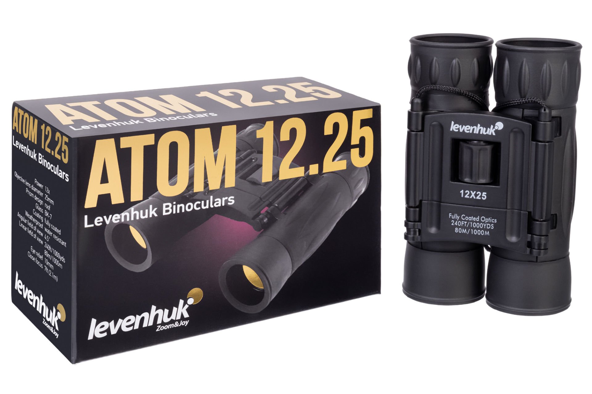 Levenhuk Atom 12x25 Binoküler Dürbün