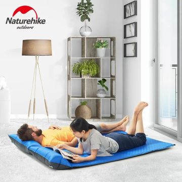 Naturehike Double Yastıklı Çift Kişilik Otomatik Şişme Mat - Sarı