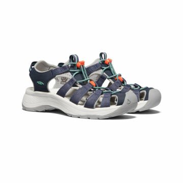 Keen Astoria West Sandal Kadın Sandalet Navy/Beveled Glass 1023587