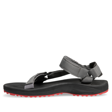 Teva Winsted Solid Black Red Sandalet