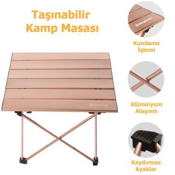 KINGCAMP TABLE M U.LIGHT KATLANABILIR MASA