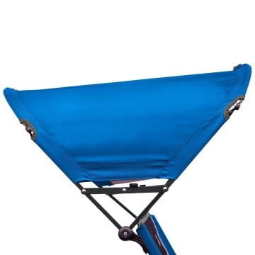 Gci Outdoor SunShade Comfort Pro Şemsiyeli Gölgelikli Kamp ve Plaj Sandalyesi Mavi