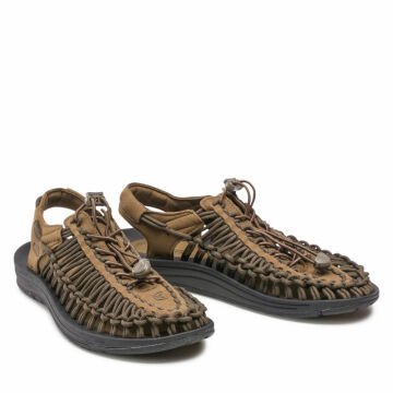 Keen UNEEK Monochrome Erkek Sandalet - Dark Olive Black 1023381