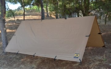 Bushlove Bushcraft Premium 4 Mevsim Desert Çöl Tarp Tente 3m*3m